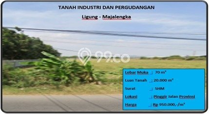 LOKASI STRATEGIS! Tanah di Ligung, Luas 20000m², Lokasi Potensial, Cocok untuk Investasi LOKASI STRATEGIS! Tanah di Ligung, Luas 20000m², Lokasi Potensial, Cocok untuk Investasi