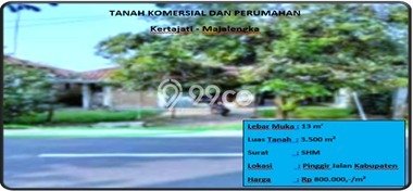Jual Tanah Lokasi Strategis di Kertajati, Luas 3500m², Lingkungan Asri Jual Tanah Lokasi Strategis di Kertajati, Luas 3500m², Lingkungan Asri