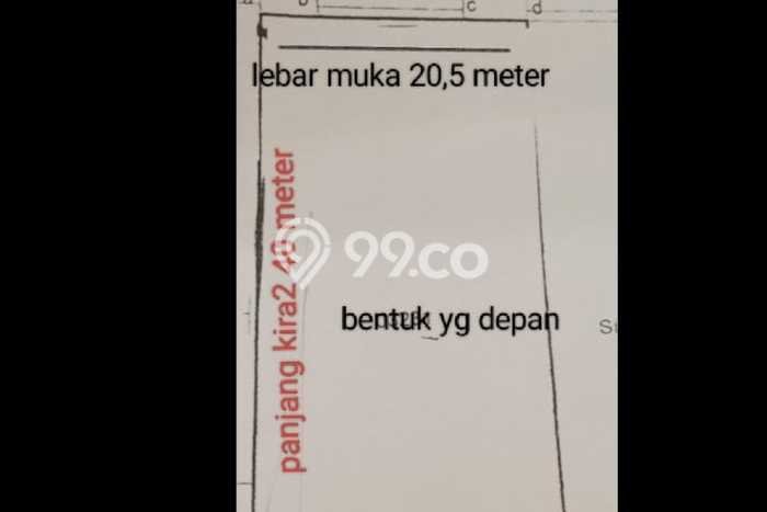 Tanah Strategis Dijual di Palmerah Jakarta Barat 2010m2 Tanah Strategis Dijual di Palmerah Jakarta Barat 2010m2
