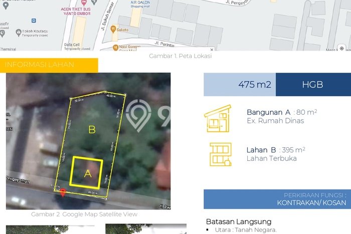 Tanah Kavling di Harjamukti Cirebon Disewakan dengan Luas 475m2 Tanah Kavling di Harjamukti Cirebon Disewakan dengan Luas 475m2