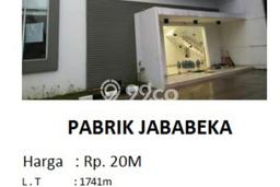 Gudang Dijual di Bekasi LT 1700m2 & LB 1800m2 Lokasi Terbaik! Gudang Dijual di Bekasi LT 1700m2 & LB 1800m2 Lokasi Terbaik!