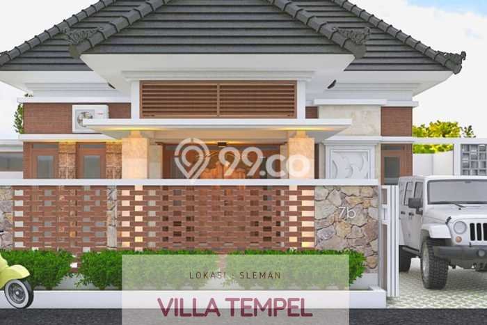 Rumah Modern Cantik 3 KT Siap Huni di Tempel Rumah Modern Cantik 3 KT Siap Huni di Tempel