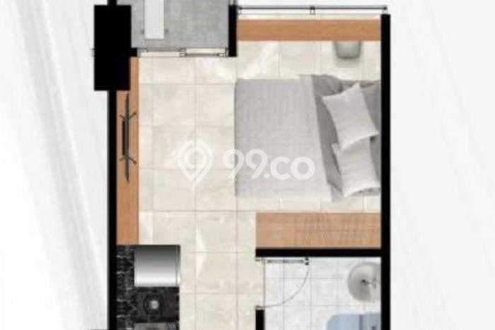 Apartemen di Taman Palem, Jakarta Barat, 1 KT, Luas 28m², Fasilitas Lengkap Apartemen di Taman Palem, Jakarta Barat, 1 KT, Luas 28m², Fasilitas Lengkap