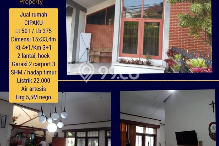 Jual Rumah Mewah Elegan Dengan View Cantik di Cipaku, Bandung Jual Rumah Mewah Elegan Dengan View Cantik di Cipaku, Bandung