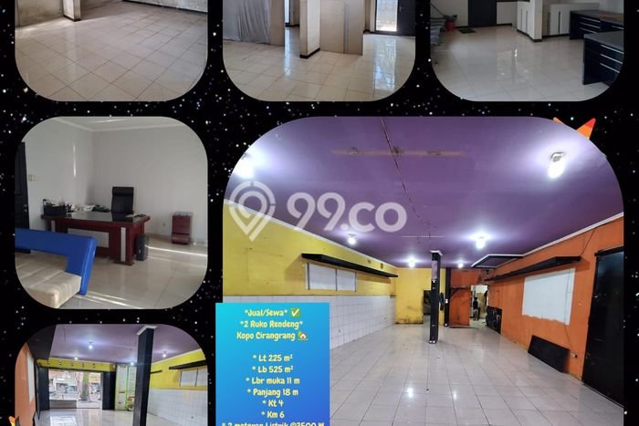 Ruko Dijual di Bandung LT 225m2 & LB 525m2 Lokasi Terbaik! Ruko Dijual di Bandung LT 225m2 & LB 525m2 Lokasi Terbaik!
