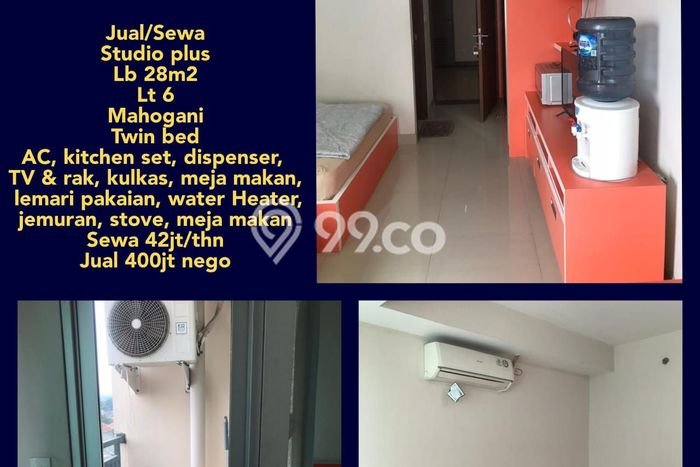 Apartemen Murah Dijual di Bandung 1 KT & 1 KM Apartemen Murah Dijual di Bandung 1 KT & 1 KM