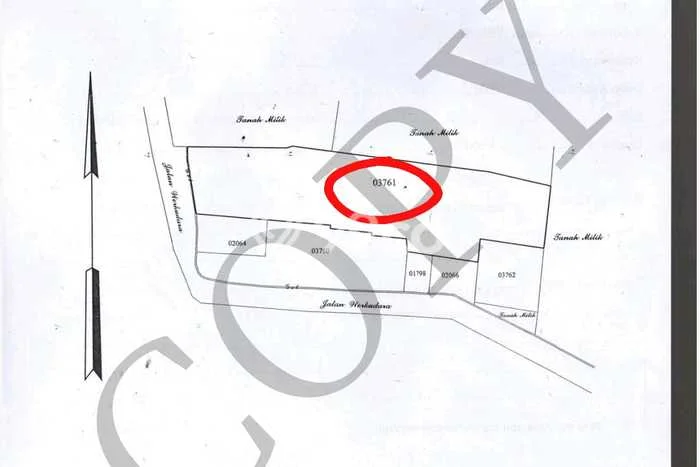 Kavling Tanah untuk Dijual di Legian, Badung, Luas 2610m2 Kavling Tanah untuk Dijual di Legian, Badung, Luas 2610m2