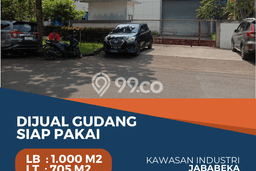 Gudang Kawasan Jababeka, Luas 700m2m², Kawasan Bisnis, Ramai Gudang Kawasan Jababeka, Luas 700m2m², Kawasan Bisnis, Ramai