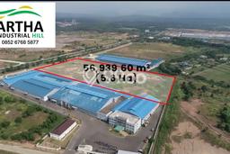 Tanah Dijual Lokasi Lippo Cikarang, Cikarang dengan Luas Tanah 56000m2 dan Status - Tanah Dijual Lokasi Lippo Cikarang, Cikarang dengan Luas Tanah 56000m2 dan Status -