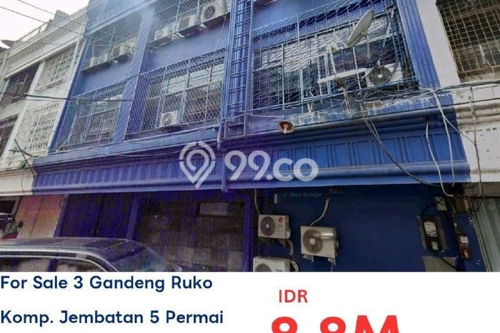 Ruko Dijual di Prime Area Jakarta Barat Luas 772m2 Ruko Dijual di Prime Area Jakarta Barat Luas 772m2