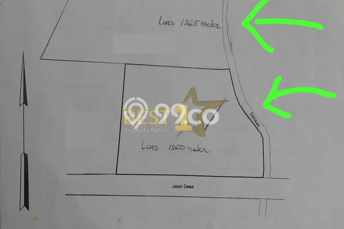 Tanah untuk Dijual Lokasi Ciparay, Bandung Luas 2525m2 SHM Tanah untuk Dijual Lokasi Ciparay, Bandung Luas 2525m2 SHM