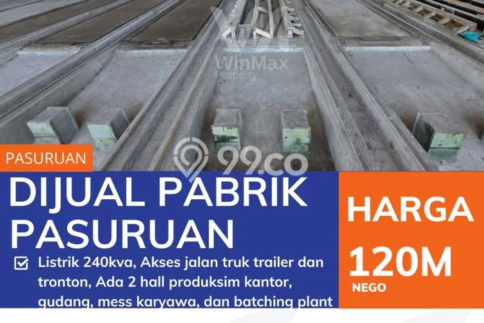 AREA BISNIS! Gudang Kawasan Rembang, Luas 40000m2m², Jalan Utama, Strategis AREA BISNIS! Gudang Kawasan Rembang, Luas 40000m2m², Jalan Utama, Strategis