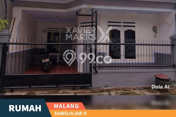 Disewakan! Rumah 2 Kamar Tidur &
1 Kamar Mandi di Sawojajar, Malang Disewakan! Rumah 2 Kamar Tidur &
1 Kamar Mandi di Sawojajar, Malang