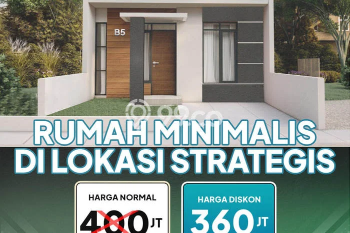 Rumah Minimalis LB/LT 30m2/56m2 Dijual di Sariwangi, Bandung Rumah Minimalis LB/LT 30m2/56m2 Dijual di Sariwangi, Bandung