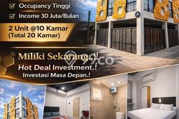 Kost Dijual Lokasi Depok, Sleman, 20 KT, 20 KM, 900m2 Kost Dijual Lokasi Depok, Sleman, 20 KT, 20 KM, 900m2
