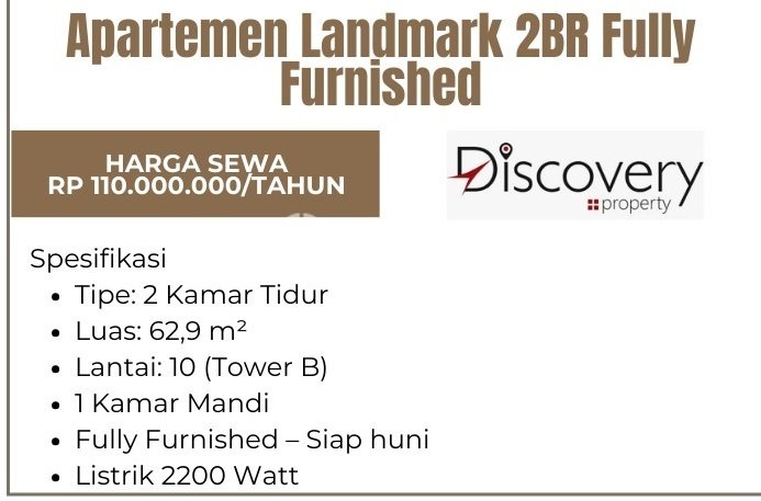 Apartemen Harga Murah dengan 2 BR & 1 KM di Andir Bandung Apartemen Harga Murah dengan 2 BR & 1 KM di Andir Bandung