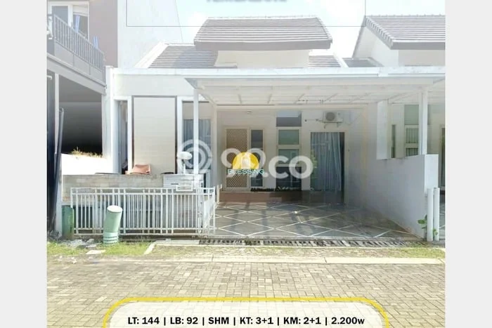 Rumah Modern 4 KT di Candi Golf Semarang Unfurnished Rumah Modern 4 KT di Candi Golf Semarang Unfurnished