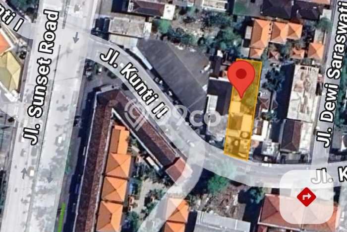 Dijual Tanah 520m2 di Seminyak, Badung Dijual Tanah 520m2 di Seminyak, Badung