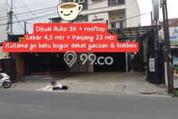 Dijual! Ruko di Gunung Batu Bogor LT 103m2 / LB 310m2 Kawasan Strategis Dijual! Ruko di Gunung Batu Bogor LT 103m2 / LB 310m2 Kawasan Strategis