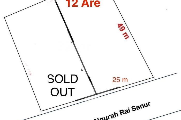 Lahan untuk Disewa di Denpasar Luas 1200m2 Lahan untuk Disewa di Denpasar Luas 1200m2