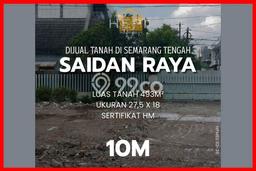 Tanah Dijual Lokasi Semarang Tengah, Semarang dengan Luas Tanah 493m2 dan Status SHM Tanah Dijual Lokasi Semarang Tengah, Semarang dengan Luas Tanah 493m2 dan Status SHM