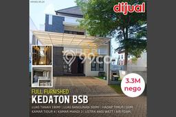 Rumah LT 180m² Fully Furnished di Lokasi Prestisius BSB City, Semarang Rumah LT 180m² Fully Furnished di Lokasi Prestisius BSB City, Semarang