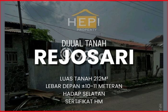 Untuk Dijual Tanah di Semarang Tengah Semarang Luas 212m2 SHM Untuk Dijual Tanah di Semarang Tengah Semarang Luas 212m2 SHM