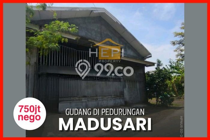 Gudang Paling Dicari LB 200m2 Dijual di Pedurungan Gudang Paling Dicari LB 200m2 Dijual di Pedurungan