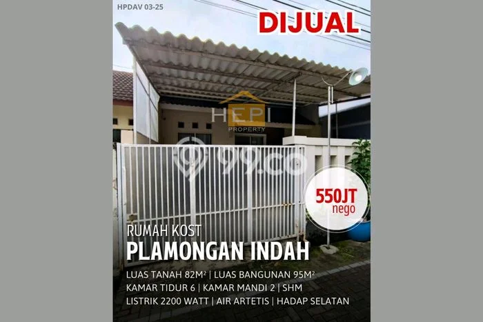 Jual Rumah Eksklusif 6 KT di Plamongan, Semarang Jual Rumah Eksklusif 6 KT di Plamongan, Semarang
