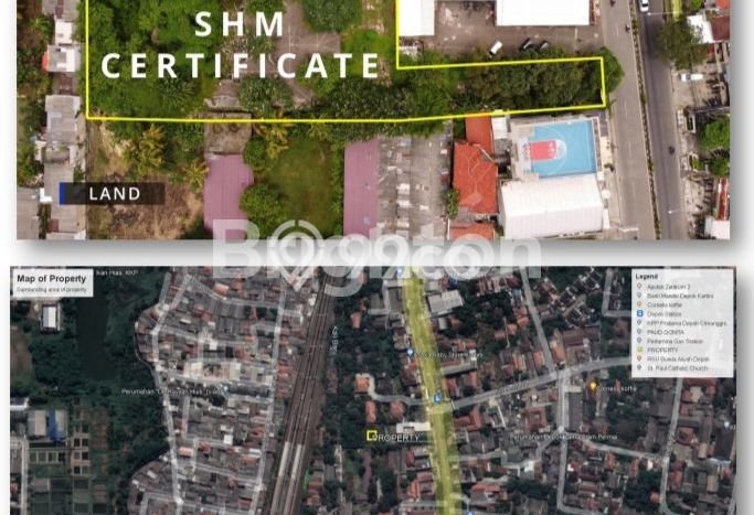 Jarang Ada! Tanah di Pancoran Mas Punya Luas 2304m2 SHM Jarang Ada! Tanah di Pancoran Mas Punya Luas 2304m2 SHM