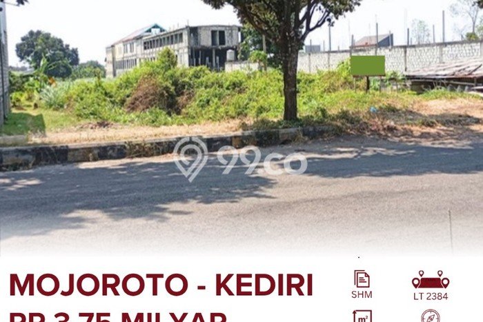 Kavling Tanah Dijual di Mojoroto Kediri Spesifikasi 2384m2 Kavling Tanah Dijual di Mojoroto Kediri Spesifikasi 2384m2