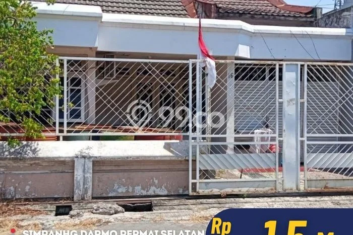 Rumah Luas Asri 1 KT Siap Pakai di Darmo Permai Surabaya Rumah Luas Asri 1 KT Siap Pakai di Darmo Permai Surabaya