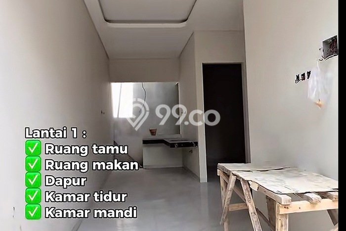 Rumah Modern 3 Kamar LT 55m2 di HR Muhammad Rumah Modern 3 Kamar LT 55m2 di HR Muhammad