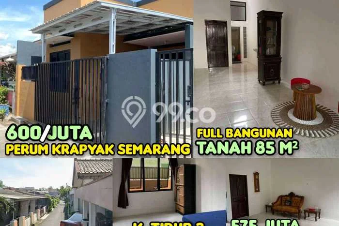 Dijual Rumah Eksklusif 2 KT di Krapyak, Semarang Dijual Rumah Eksklusif 2 KT di Krapyak, Semarang