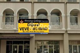 Unit Ruko Dijual di Bekasi LT 54m2 & LB 162m2 Unit Ruko Dijual di Bekasi LT 54m2 & LB 162m2