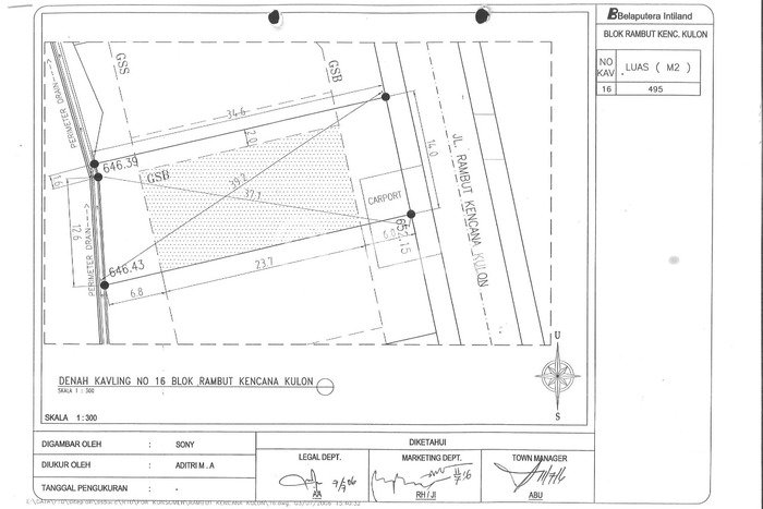 Dijual Tanah di Bandung, Luas 496m2 - Dijual Tanah di Bandung, Luas 496m2 -