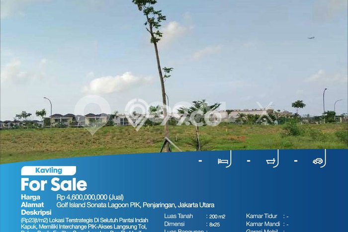 Lahan Kosong Dijual di Jakarta Utara dengan Area 200m2 Lahan Kosong Dijual di Jakarta Utara dengan Area 200m2