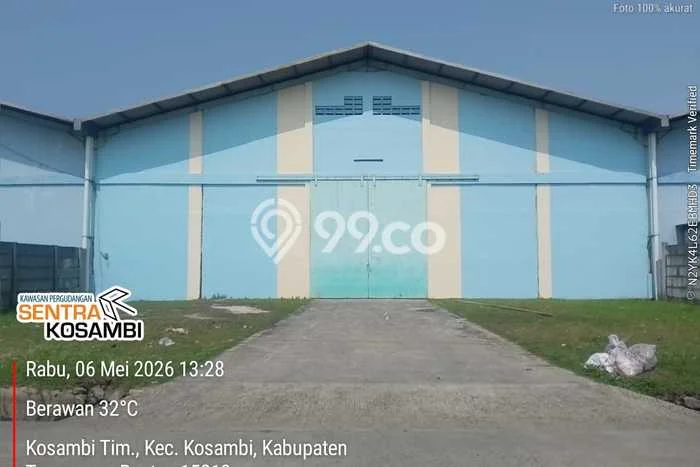Disewakan Gudang di Kawasan Ramai Dadap Luas 1500m2 Disewakan Gudang di Kawasan Ramai Dadap Luas 1500m2