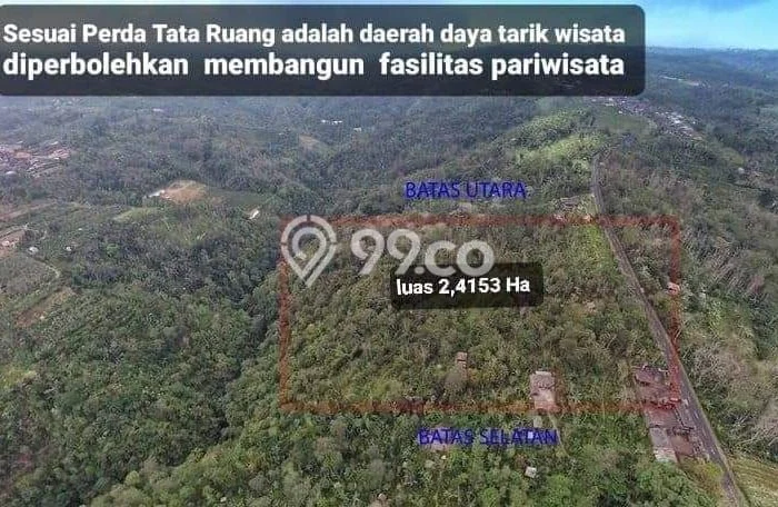 Lahan Kosong Dijual di Kintamani, Bangli, Luas 24153m2 Area Strategis Lahan Kosong Dijual di Kintamani, Bangli, Luas 24153m2 Area Strategis