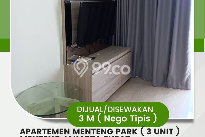 FOR SALE Hunian Apartemen High-Class di Menteng dengan 2 Kamar Tidur & Luas 64m2 FOR SALE Hunian Apartemen High-Class di Menteng dengan 2 Kamar Tidur & Luas 64m2