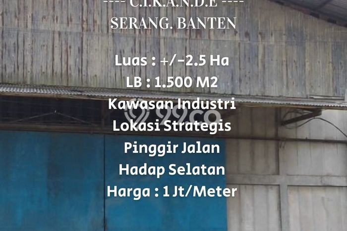 Pabrik Favorit Dijual di Cikande Serang Area Pusat Bisnis Pabrik Favorit Dijual di Cikande Serang Area Pusat Bisnis