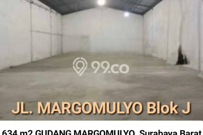 Gudang untuk Disewa di Pusat Surabaya Luas Bangunan 560m2 Gudang untuk Disewa di Pusat Surabaya Luas Bangunan 560m2
