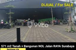 Lahan Dijual Lokasi Strategis di Surabaya dengan Luas 571m2 Lahan Dijual Lokasi Strategis di Surabaya dengan Luas 571m2