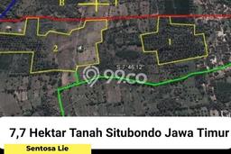Tanah Kavling di Situbondo Dijual dengan Luas 77000m2 Tanah Kavling di Situbondo Dijual dengan Luas 77000m2