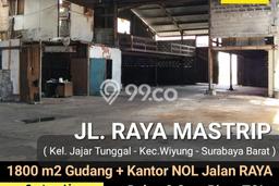 Unit Gudang Dijual di Wiyung Surabaya Luas Tanah 1800m2, Luas Bangunan 1000m2 Unit Gudang Dijual di Wiyung Surabaya Luas Tanah 1800m2, Luas Bangunan 1000m2