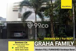 Disewakan Rumah Harga Terjangkau di Graha Surabaya Punya 5 KT Disewakan Rumah Harga Terjangkau di Graha Surabaya Punya 5 KT