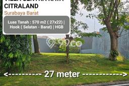 Tanah Kavling Dijual di Surabaya dengan Spesifikasi 570m2 Tanah Kavling Dijual di Surabaya dengan Spesifikasi 570m2