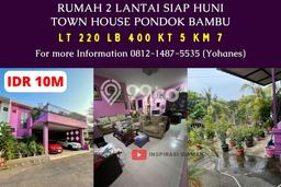 Jual Rumah Mewah Megah Dengan View Eksklusif di Pondok Bambu, Jakarta Timur Jual Rumah Mewah Megah Dengan View Eksklusif di Pondok Bambu, Jakarta Timur