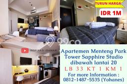 Apartemen Favorit Nyaman Dijual di Jakarta Pusat dengan 1 Kamar Tidur Apartemen Favorit Nyaman Dijual di Jakarta Pusat dengan 1 Kamar Tidur
