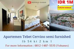 Apartemen Nyaman untuk Dijual di Tebet, Jakarta Selatan, DKI Jakarta Apartemen Nyaman untuk Dijual di Tebet, Jakarta Selatan, DKI Jakarta